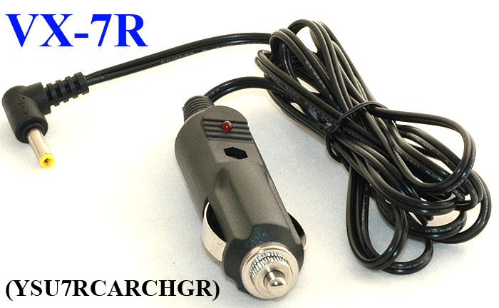 Car charger for Yaesu VX-6R VX-7R VX-170 HX-471S VXA 