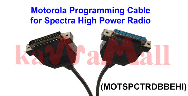 Programming RIB Cable for Motorola Spectra High Power  