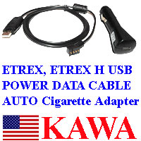 USB & PC data Cable for Garmin GPS Etrex H NEW  