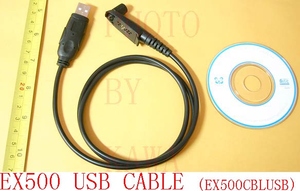 REQUIRED) PROGRAMMING CABLE. The CD included contains the USB driver 